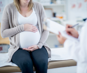 Pregnant Woman at an appointment